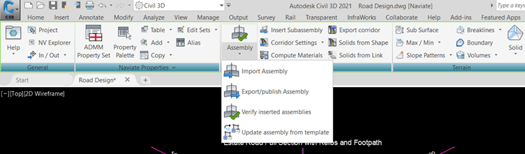 21 APR Control your corridors with Naviate Infrastructure publish assembly version revision