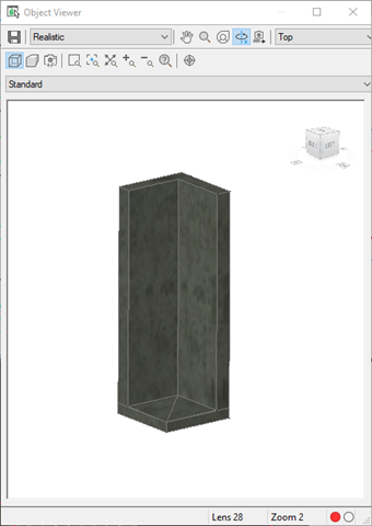 22 Q1 JAN 18 SYMTECH Naviate Retaining wall elements to solids with Naviate Civil 3D - object viewer 2