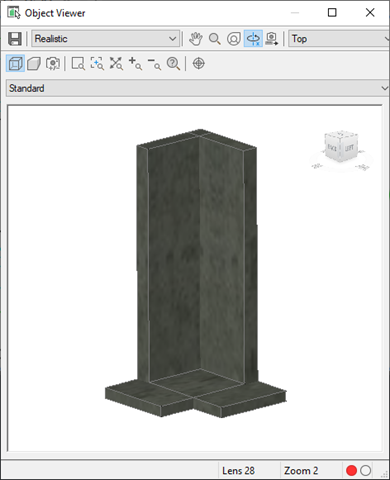 22 Q1 JAN 18 SYMTECH Naviate Retaining wall elements to solids with Naviate Civil 3D - object viewer