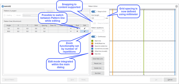 20 AUG Naviate site Landscaping - Pattern editor