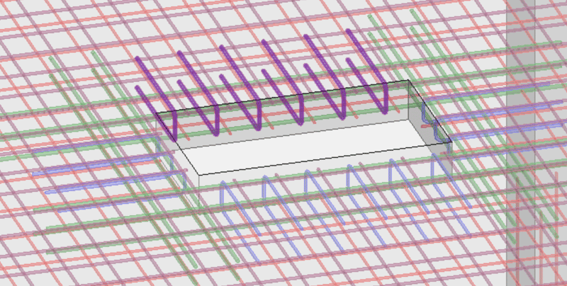 20 Q4 29Oct Blog 3D reinforcement Structure Rebar - Reinforcement around openings