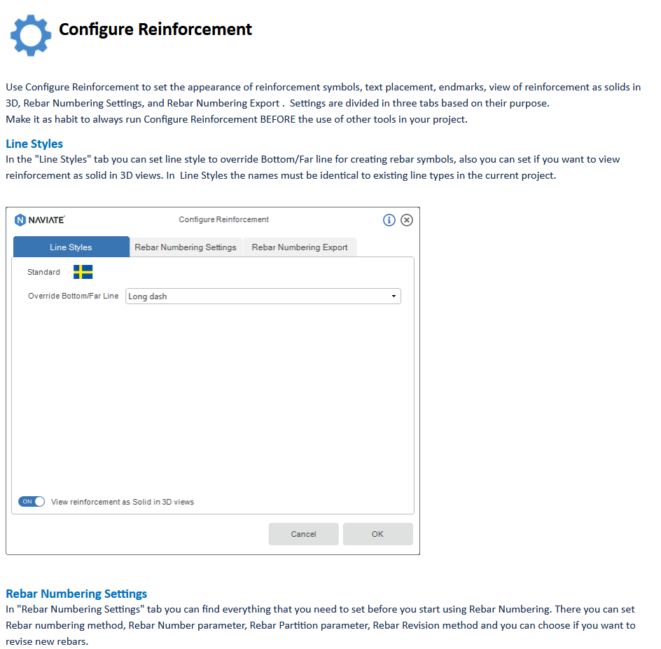 21 FEB blog - Get added value with your Naviate today - configure reinforcement