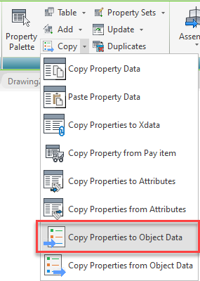 22 Q1 FEB 7 SYMTECH Naviate Civil3D blog - copy properties to object data 2