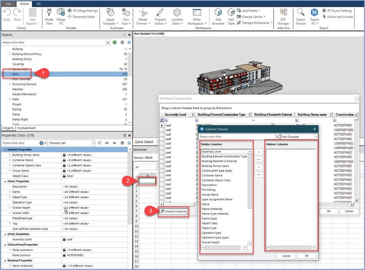 22 Q2 JUN Naviate Blog Simple BIM - Bimsheet drag and drop