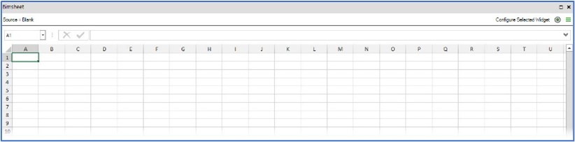 22 Q2 JUN Naviate Blog Simple BIM - Bimsheet excel layout