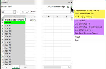 22 Q2 JUN Naviate Blog Simple BIM - Bimsheet save options