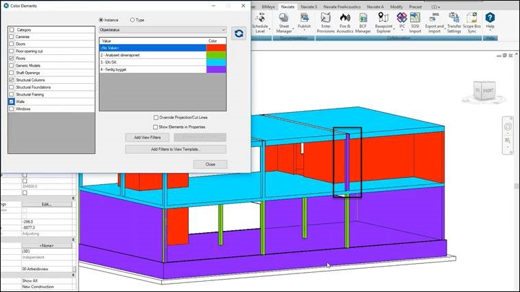 Colour Elements - Take control of the 'I' in your BIM model